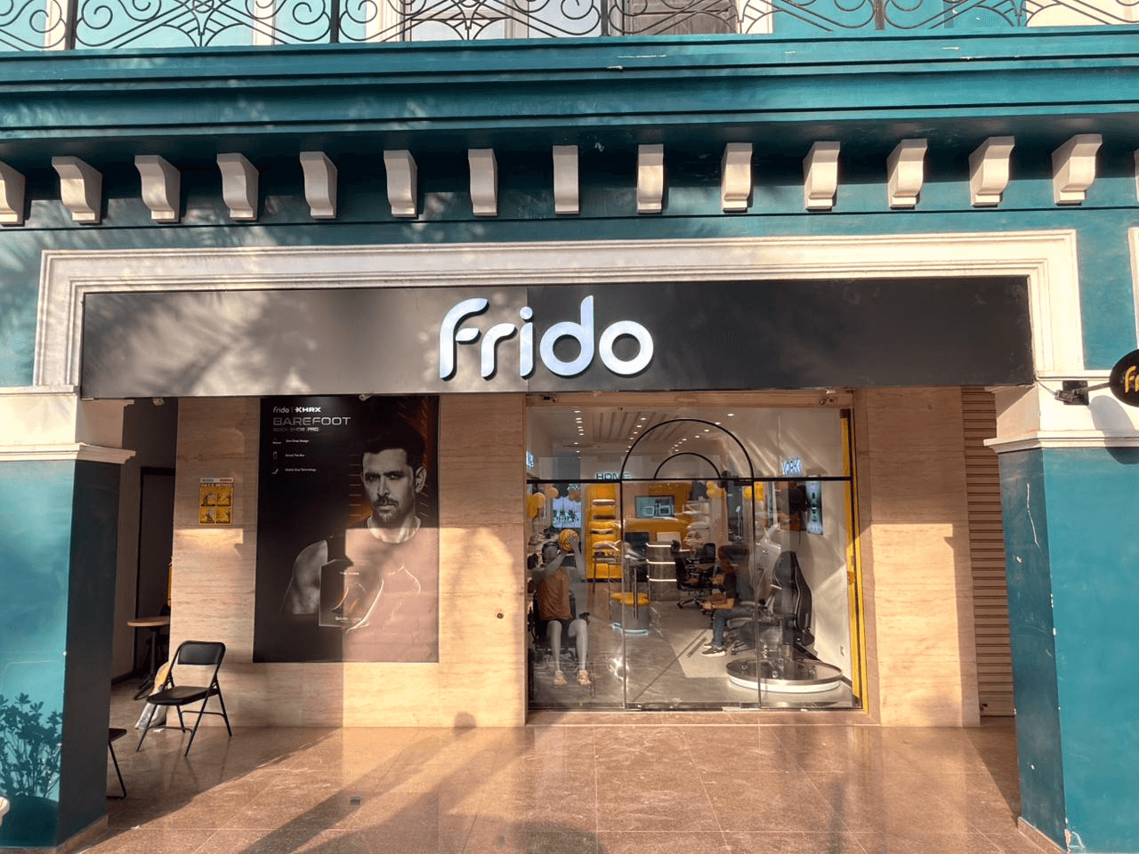 A Frido experience store